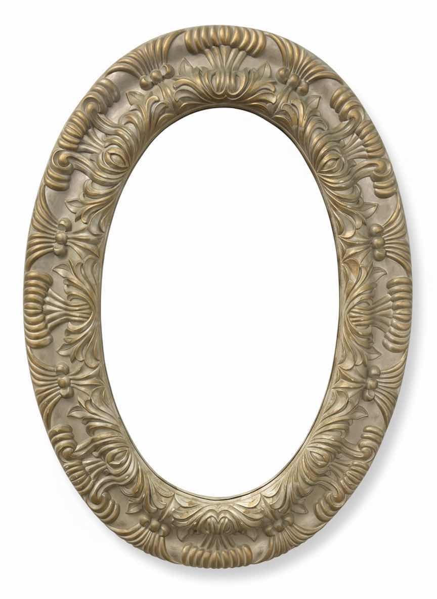 Photo 1 of OVAL WALL MIRROR 36” X 26”