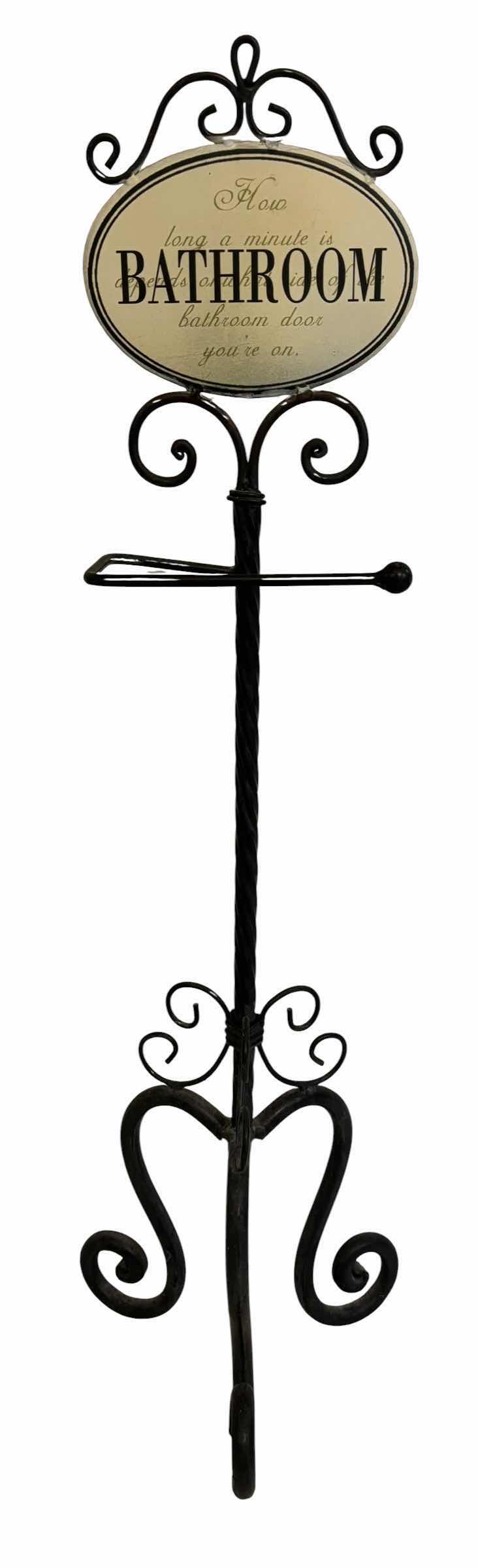 Photo 1 of TOILET PAPER HOLDER STAND H30”