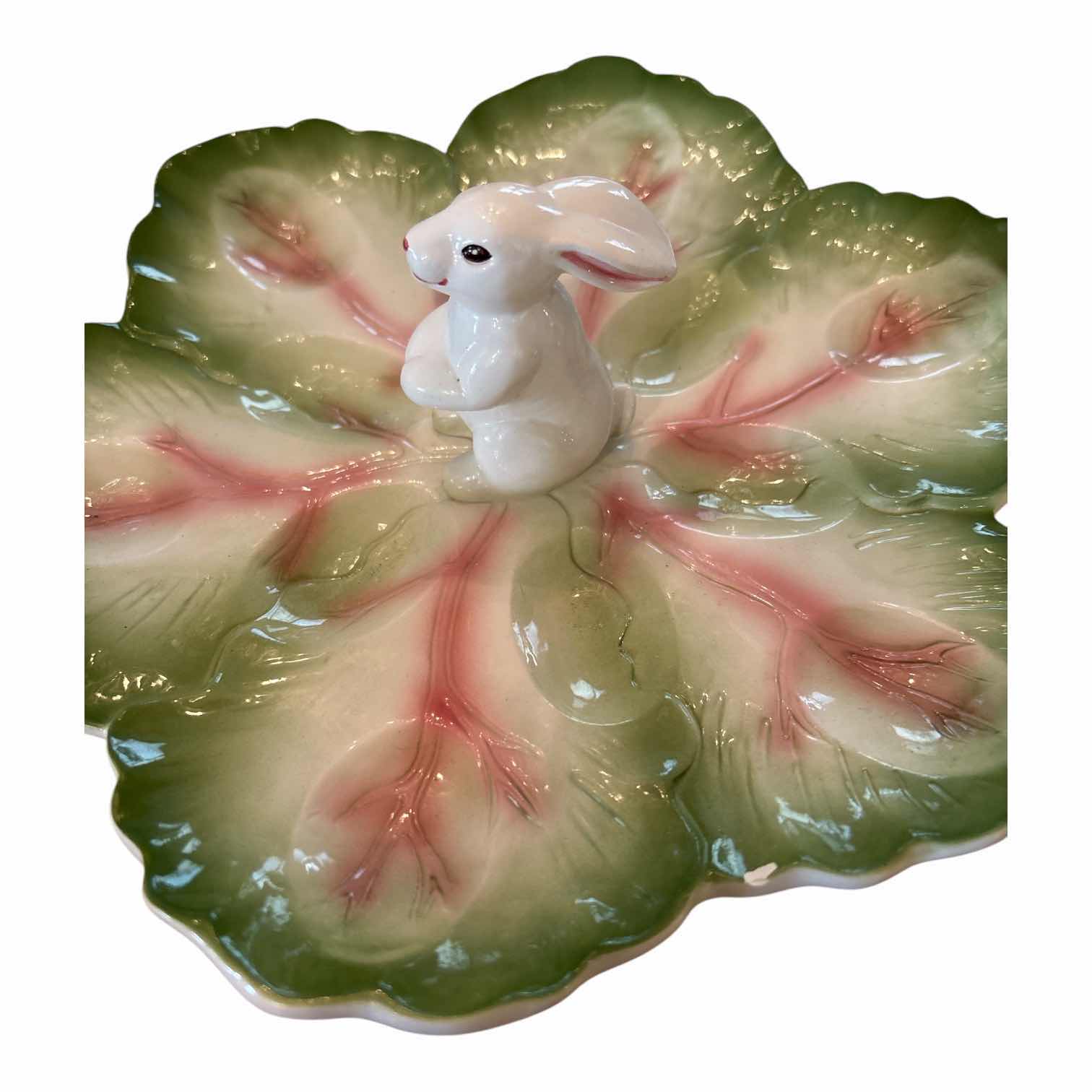 Photo 1 of VINTAGE APPLAUSE EASTER DEVILED EGG PLATE D9”