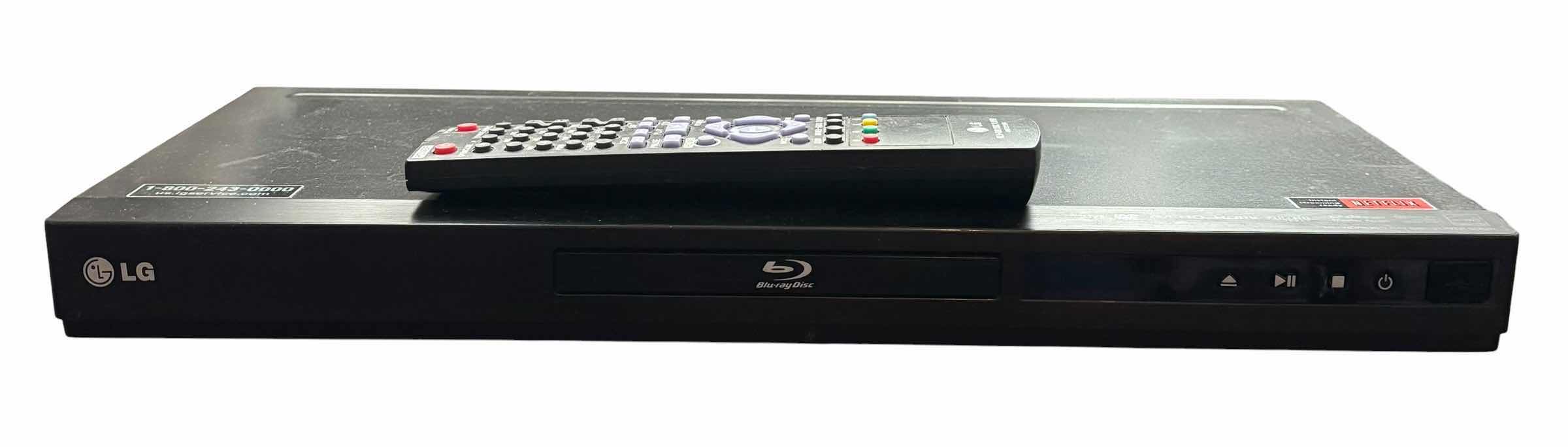 Photo 1 of LG BLU RAY DISC PLAYER WITH REMOTE