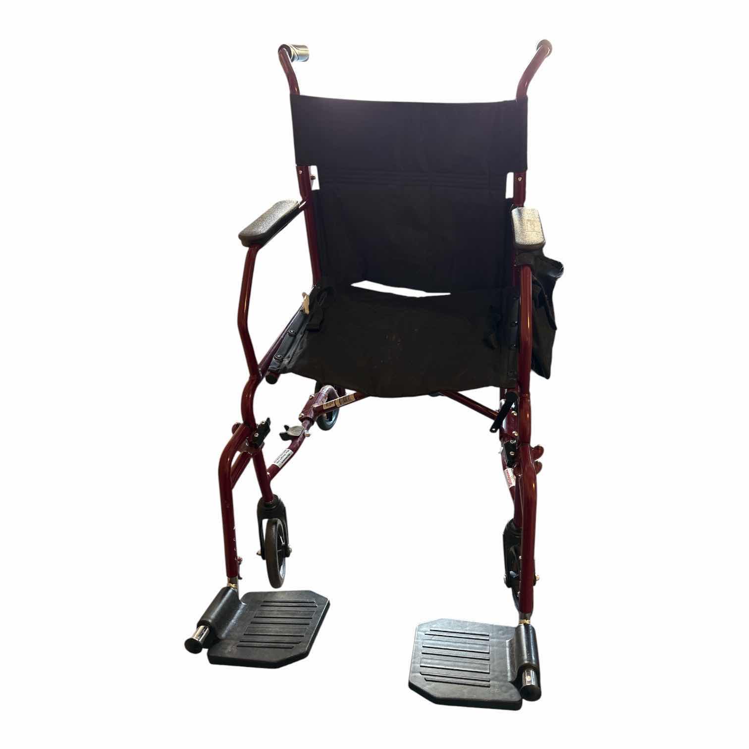 Photo 1 of (2)PCS FOLDABLE WHEELCHAIR