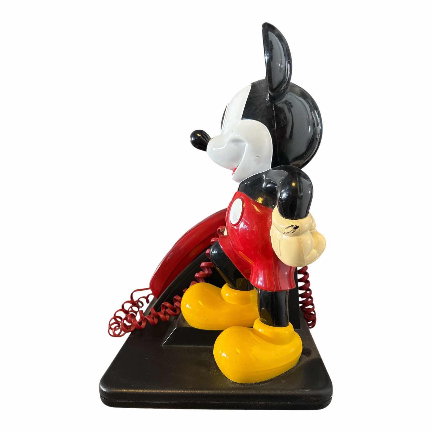 Photo 1 of VINTAGE DISNEY MICKEY MOUSE TELEPHONE H13.5”
