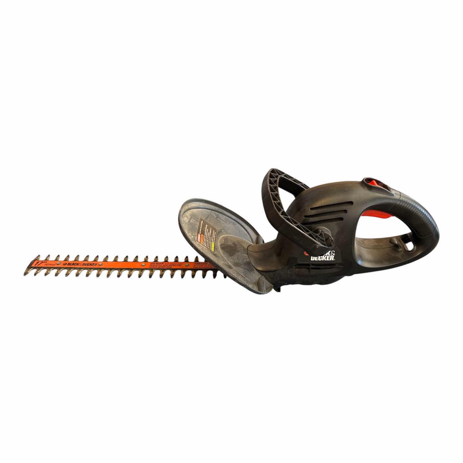 Photo 1 of BLACK & DECKER HEDGE TRIMMER 17” IN ORIGINAL BOX