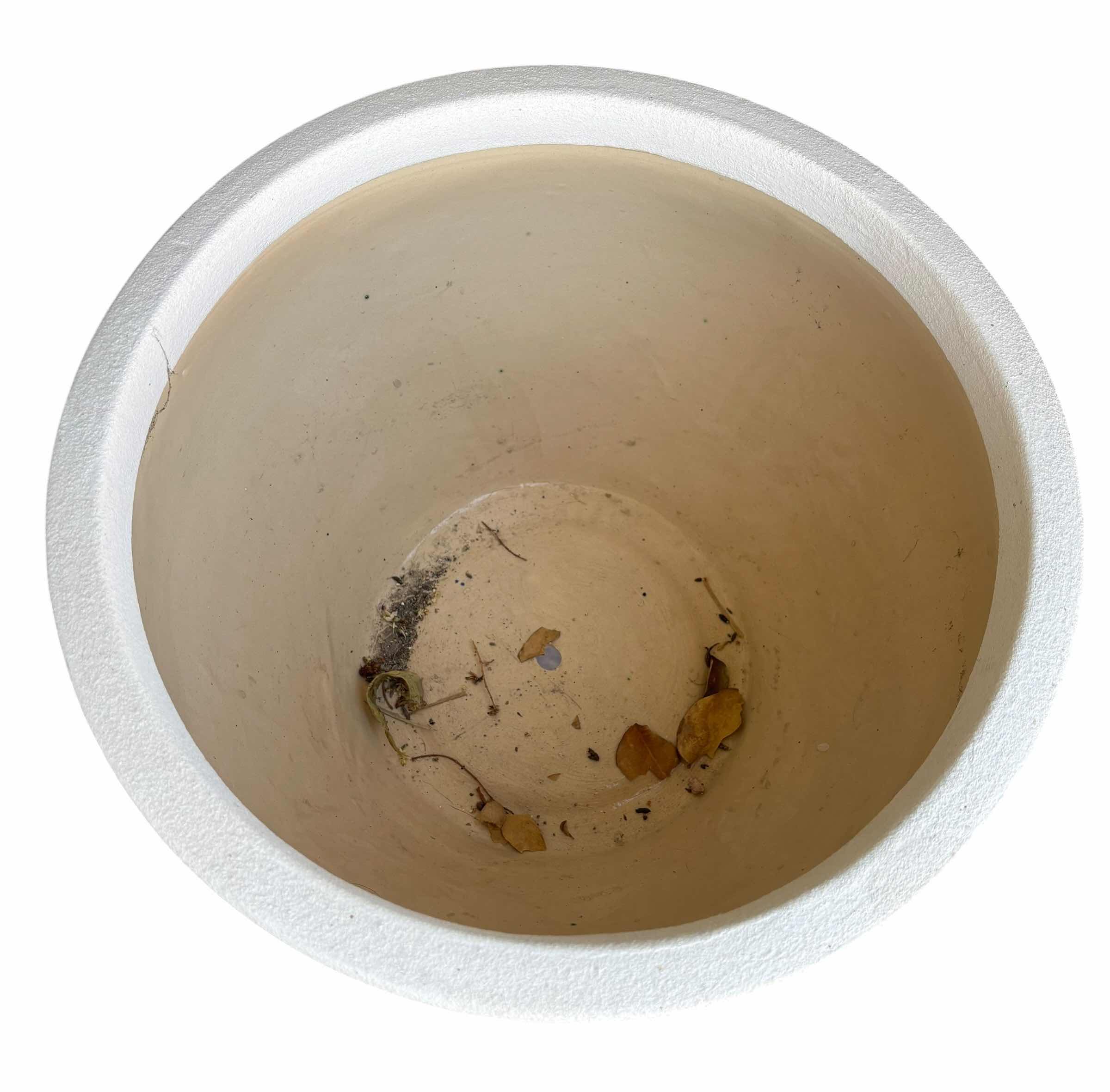 Photo 1 of OUTDOOR PLANT POT IN STAND (STAND H19”) (POT H10”)