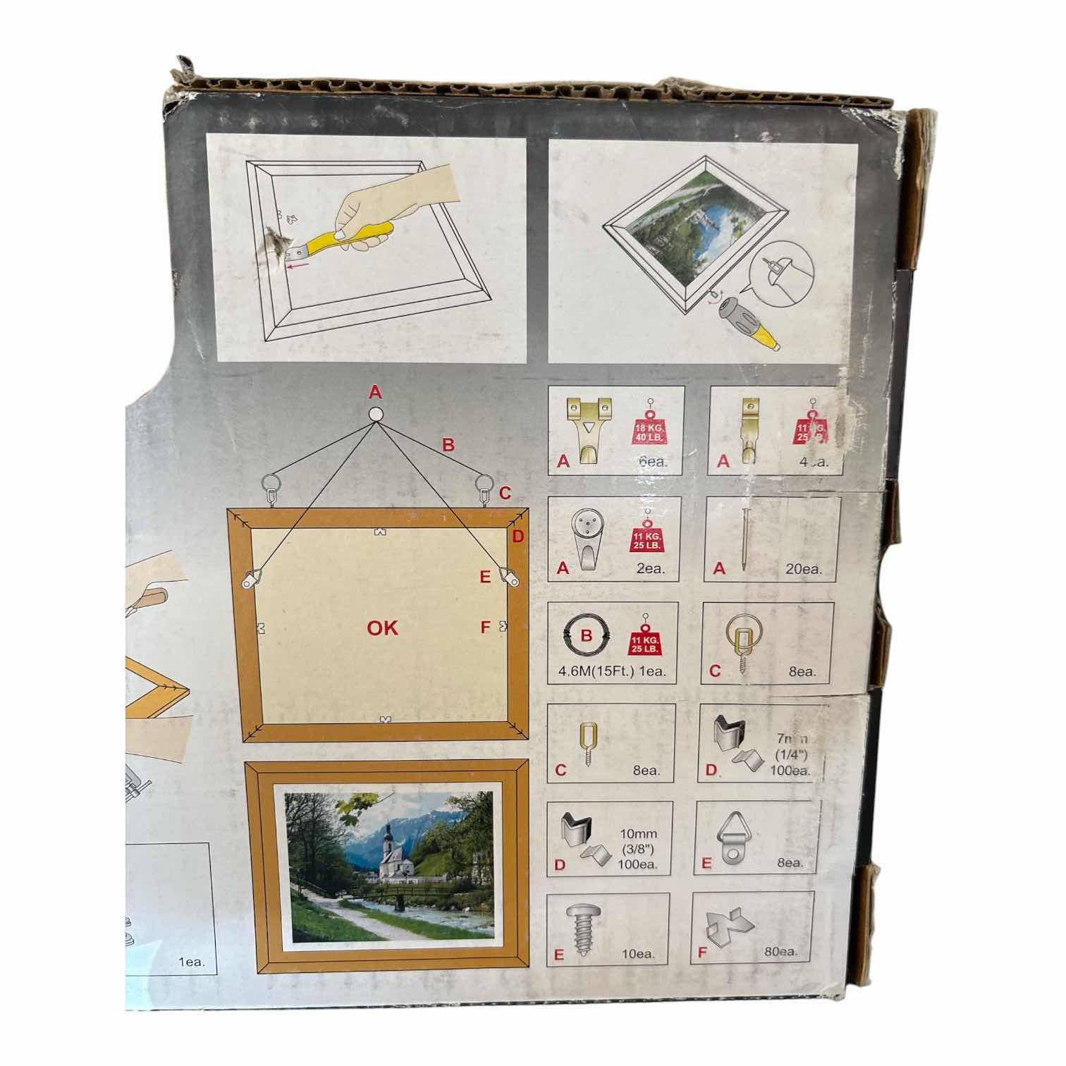Photo 1 of NIB JORGENSEN PICTURE FRAMING KIT