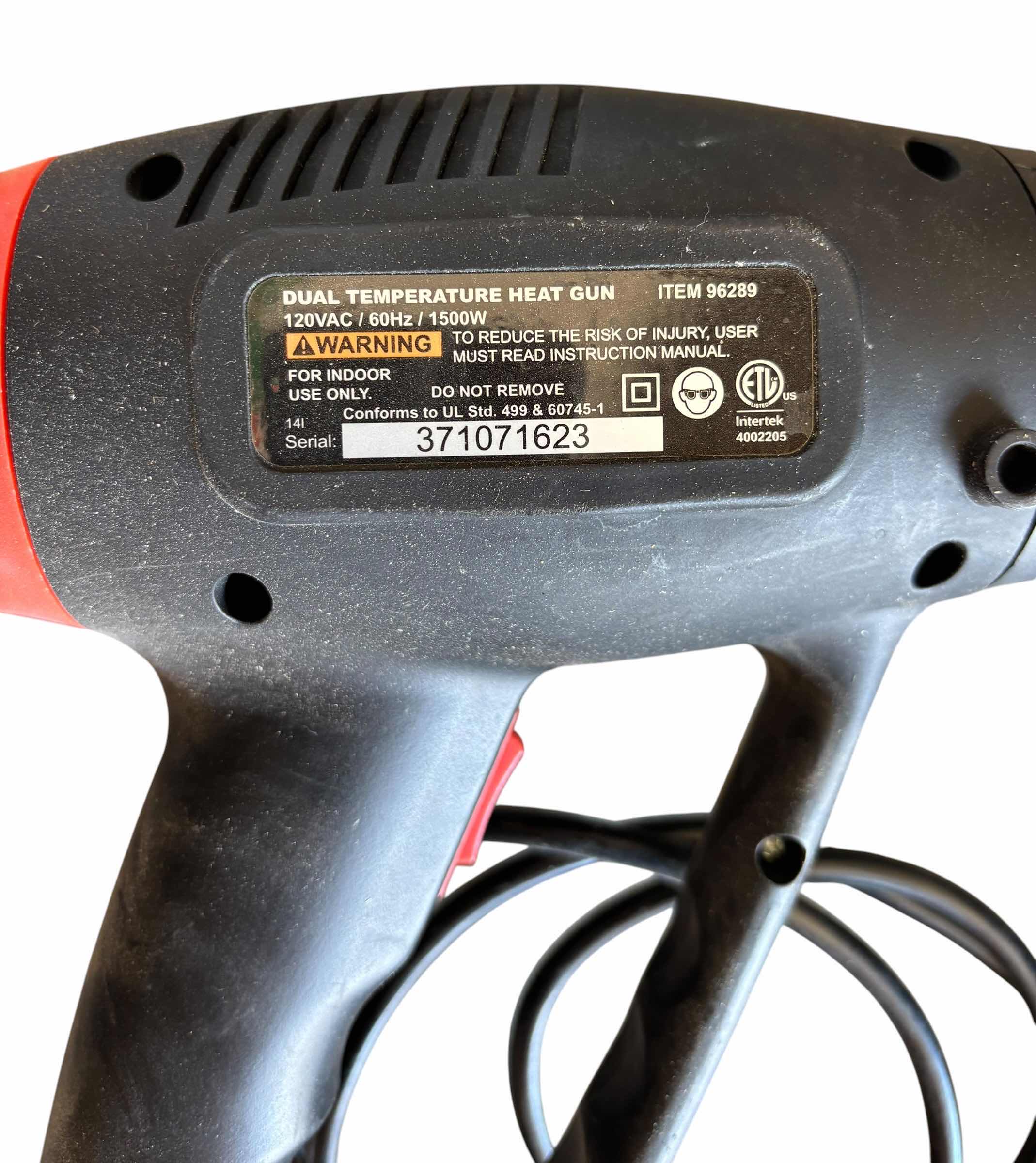 Photo 1 of ELECTRIC STAPLER, HEAT GUN & HOT GLUE GUN