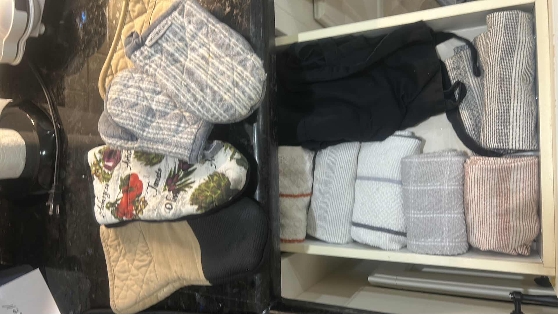 Photo 1 of KITCHEN TOWELS & POT HOLDERS AND MORE