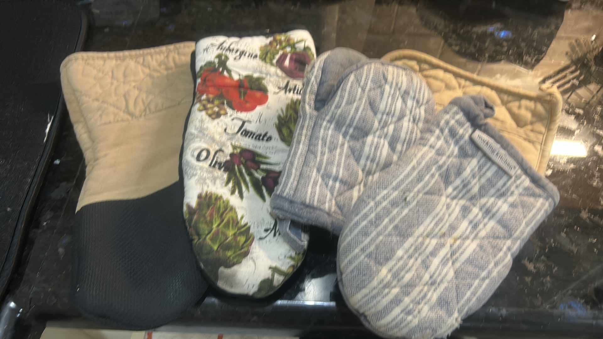 Photo 1 of KITCHEN TOWELS & POT HOLDERS AND MORE