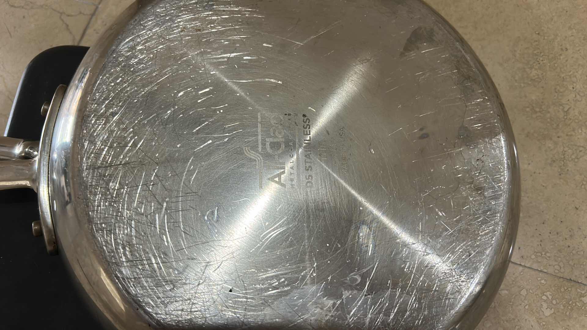 Photo 1 of THREE ALL CLAD SKILLETS AND ONE WOLFGANG PUCK