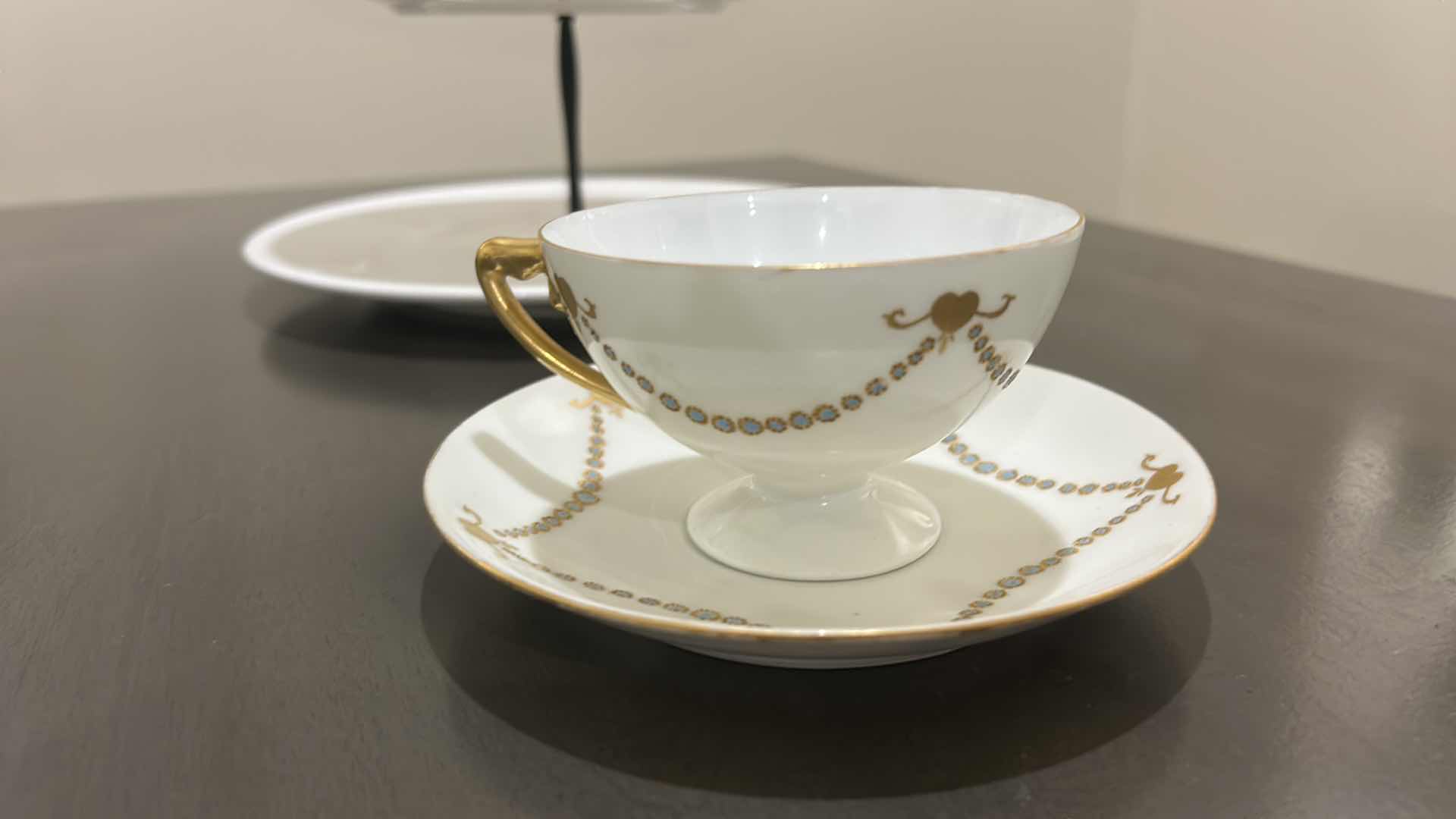Photo 1 of SPOON HOLDER FROM ITALY, TEA CUP & SAUCER FROM BAVARIA AND MORE
