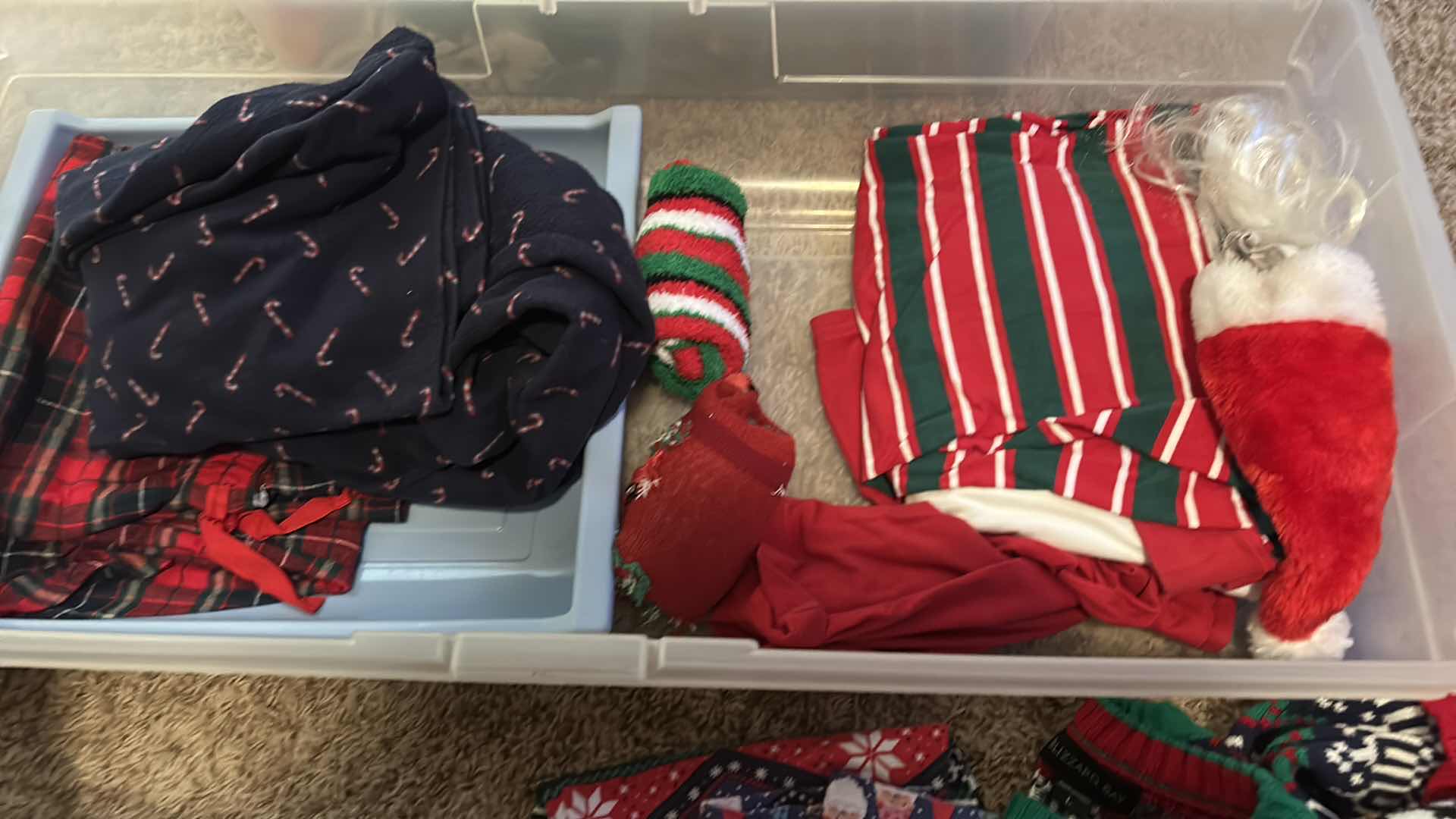 Photo 1 of 2 BINS OF CLOTHING