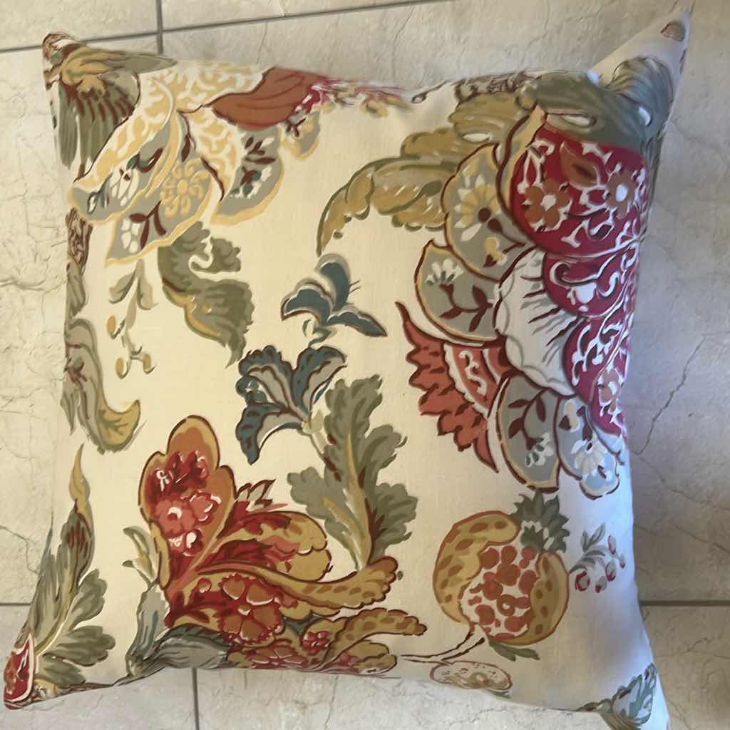 Photo 1 of 5- PAISLEY DESIGN DECORATIVE PILLOWS 3 / 18" 2 / 15"