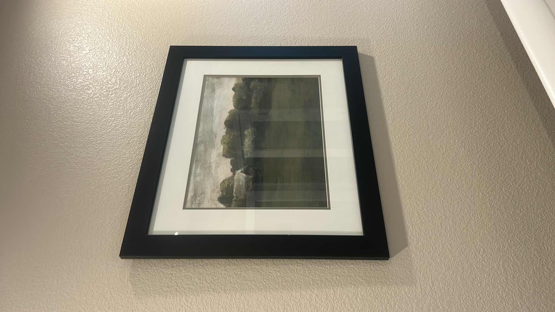 Photo 1 of BLACK FRAMED LANDSCAPE ARTWORK 27 1/2“ X H23 1/2“