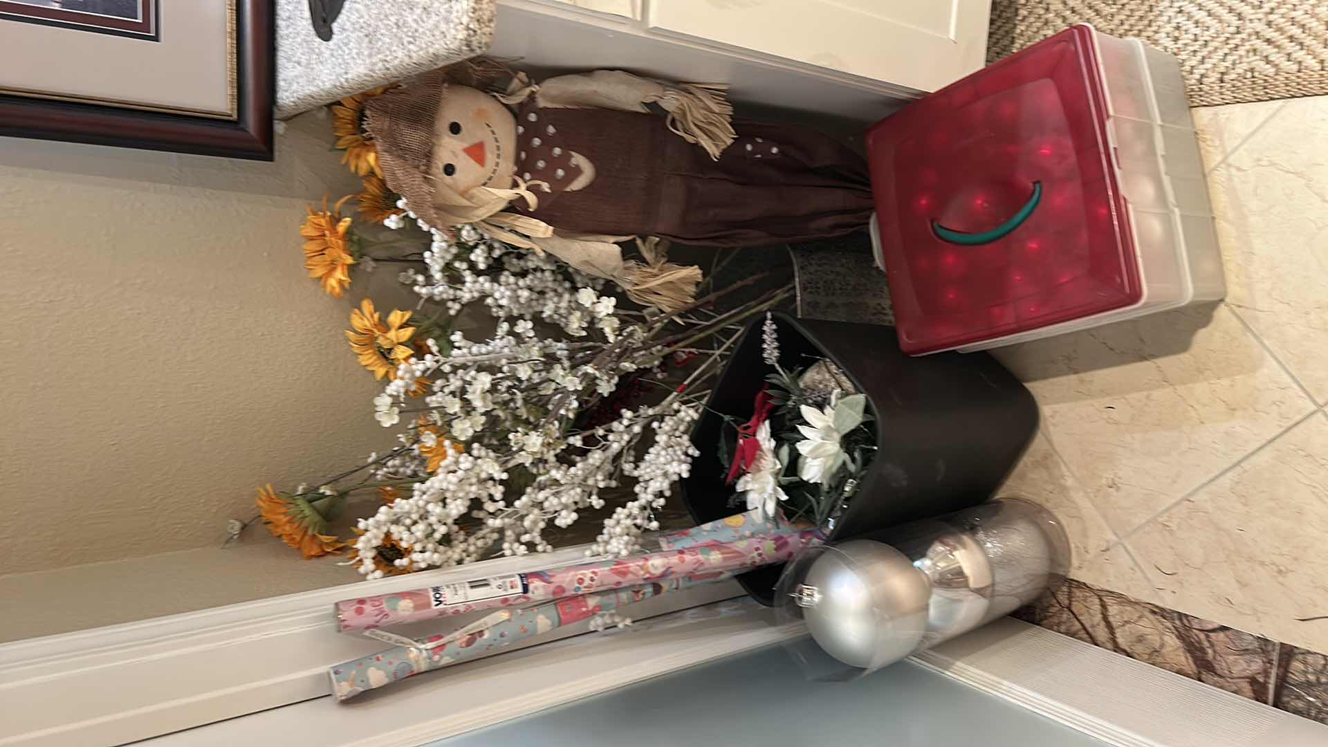 Photo 1 of HOLIDAY DECOR AND FAUX FLOWERS