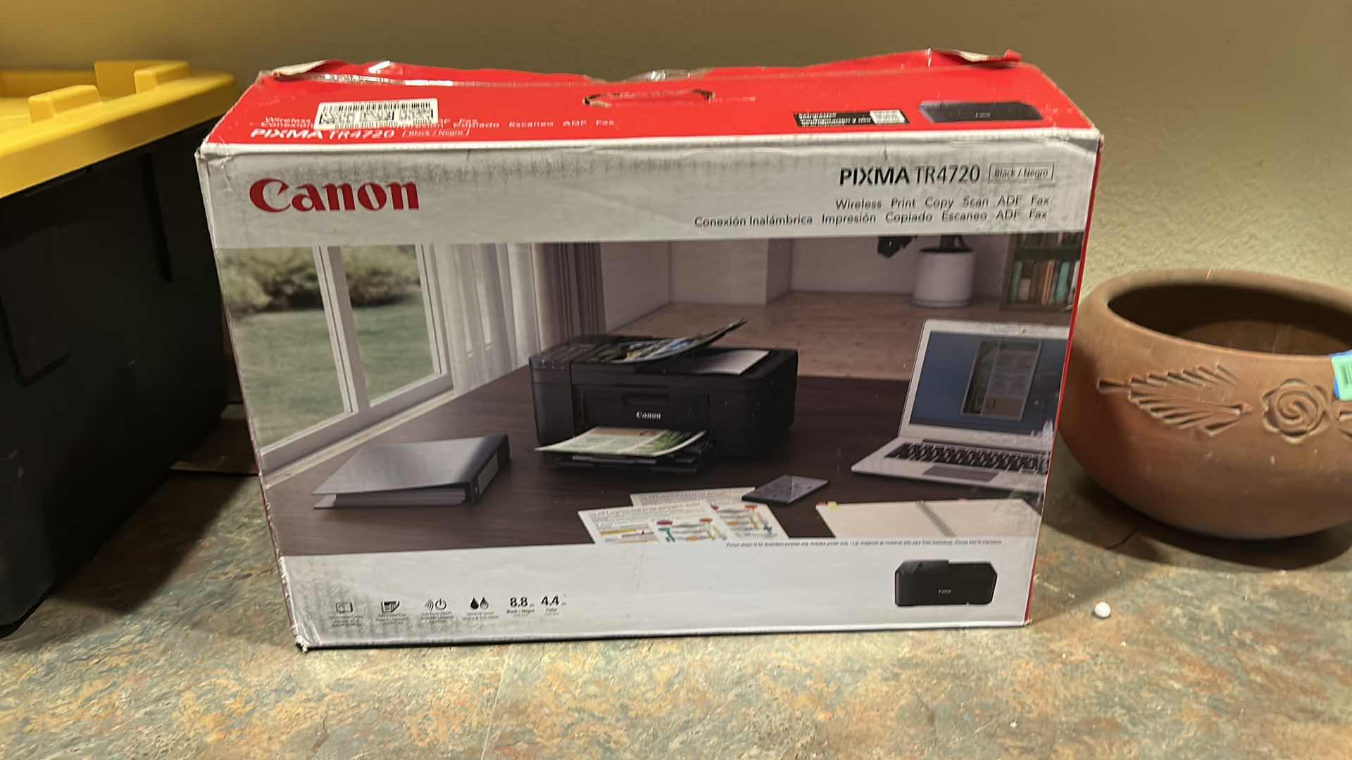 Photo 1 of CANON PIXMA TR4720 WIRELESS ALL-IN-ONE INKJET PRINTER.