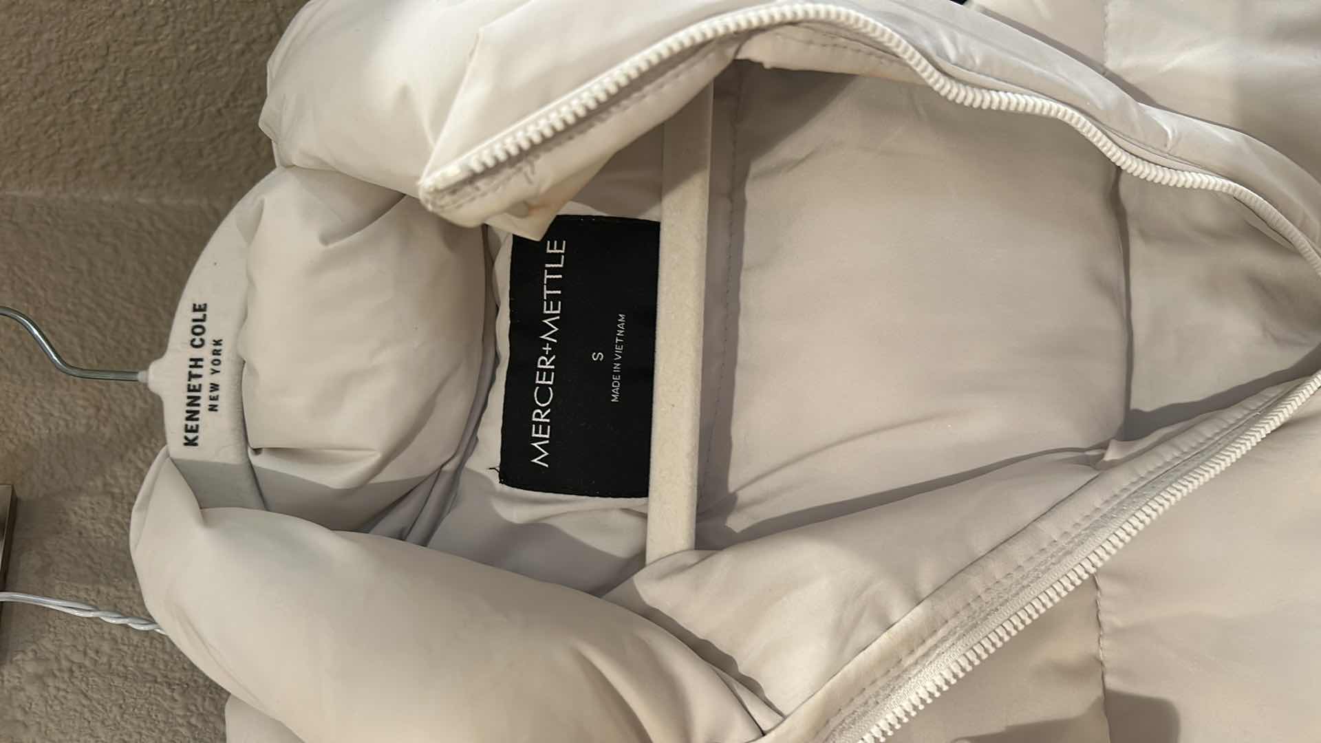 Photo 1 of TWO WOMEN’S PUFFER JACKETS SIZE SMALL