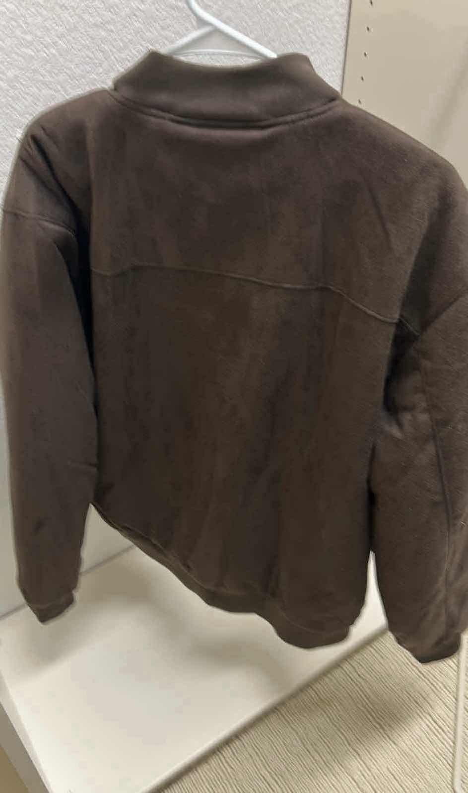 Photo 1 of HAWKE & CO BROWN MICRO SUEDE JACKET SIZE XL