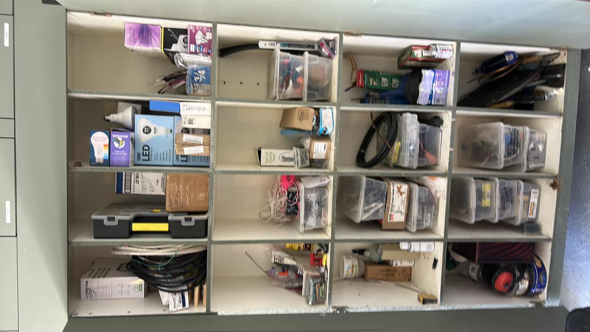 Photo 1 of CONTENTS OF GARAGE CABINET