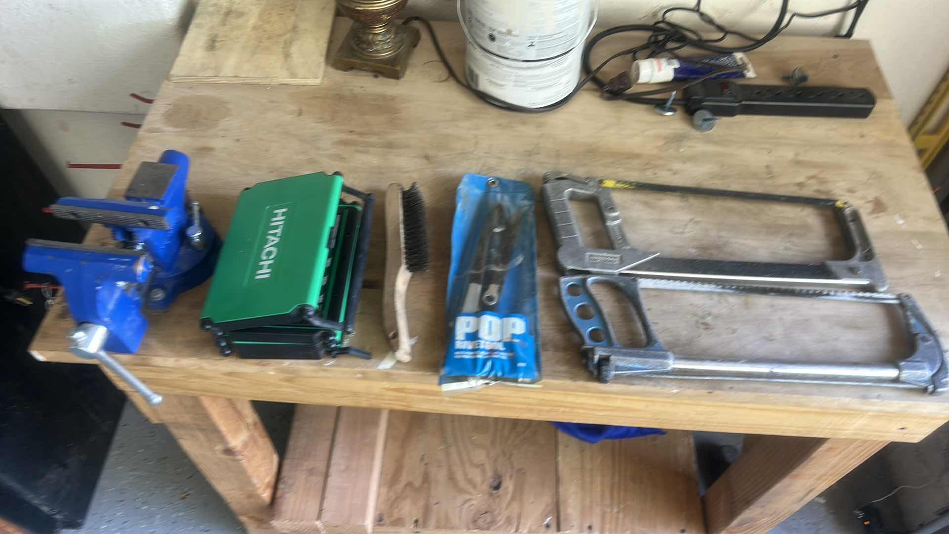 Photo 1 of GARAGE TOOLS - VICE GRIP, SAWS, AND MORE