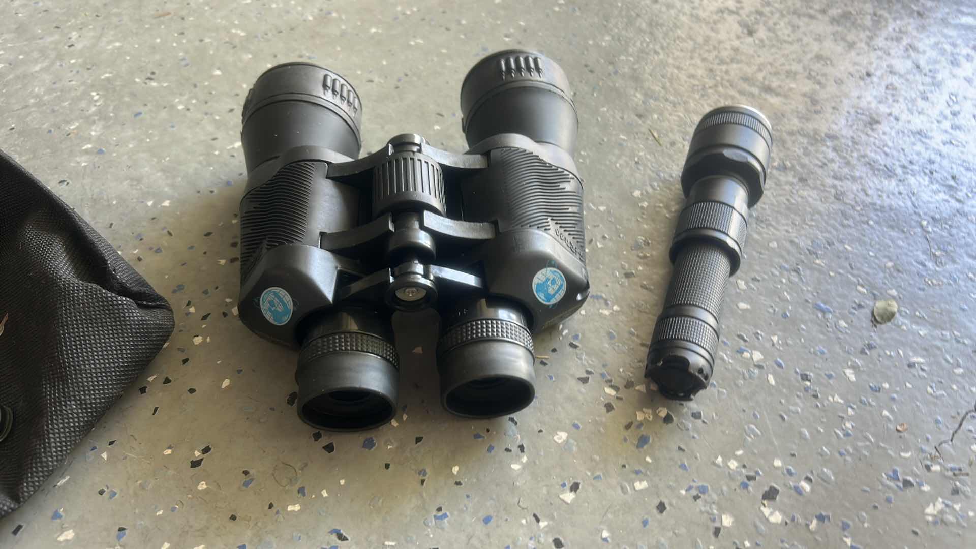 Photo 1 of BINOCULARS AND FLASHLIGHT