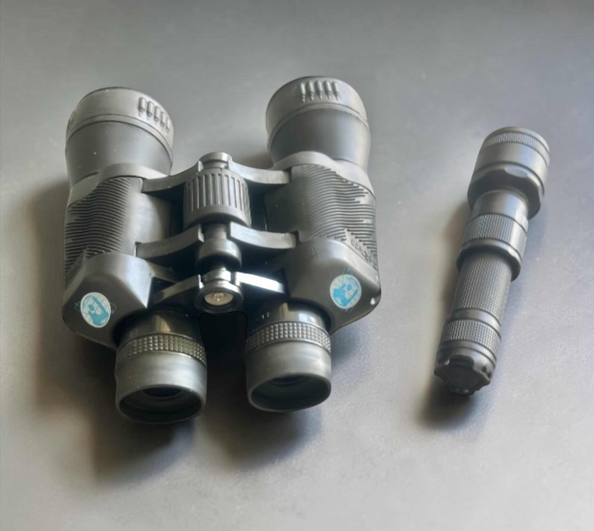 Photo 1 of BINOCULARS AND FLASHLIGHT