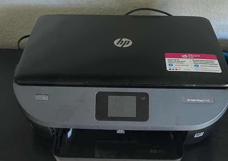 Photo 1 of HP ENVY PHOTO 7155 MULTIFUNCTION PRINTER W WIRELESS CONNECTIVITY