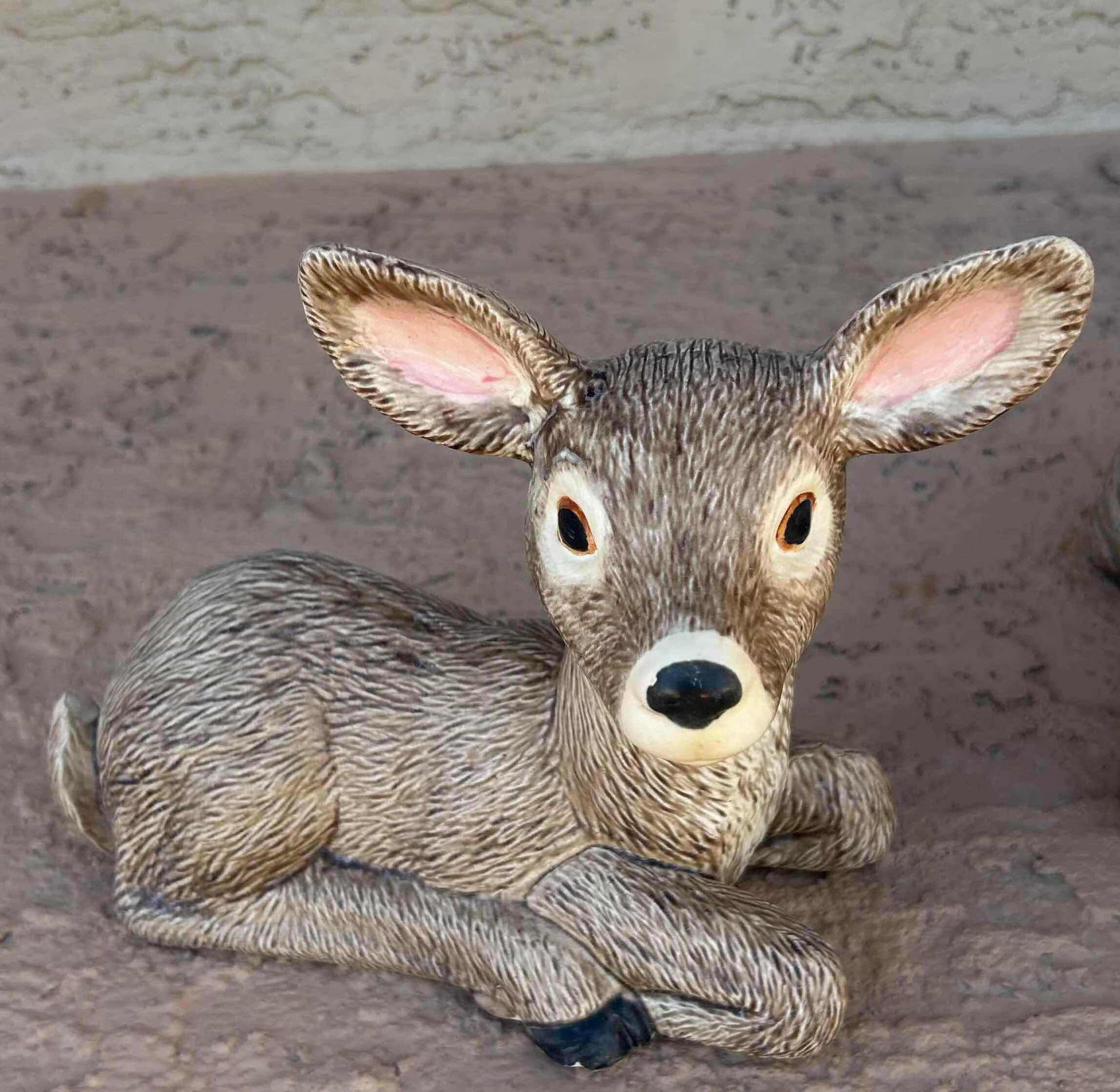 Photo 1 of VINTAGE 1998 RESIN DEER PALS