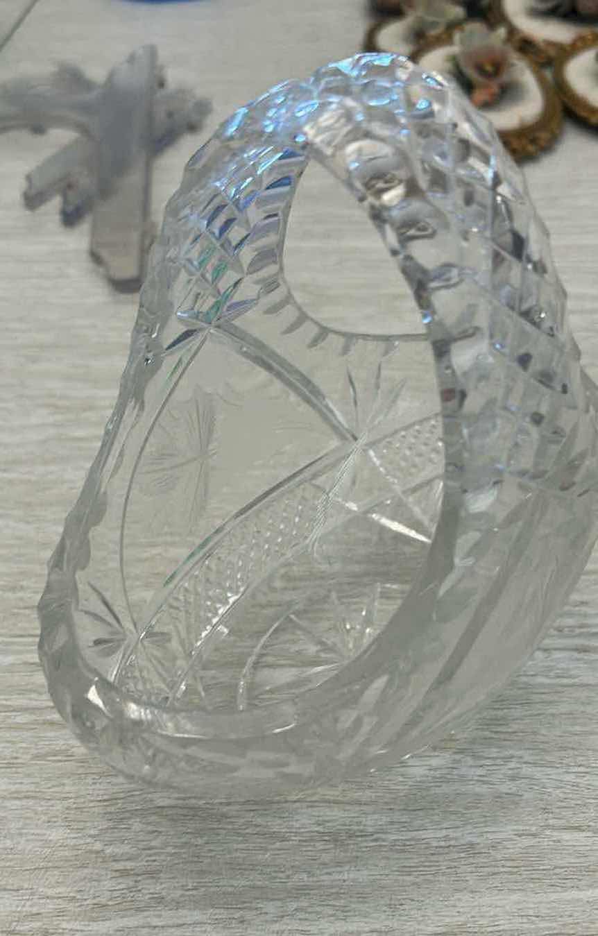 Photo 1 of ASSORTMENT OF GLASS SERVICE ITEMS