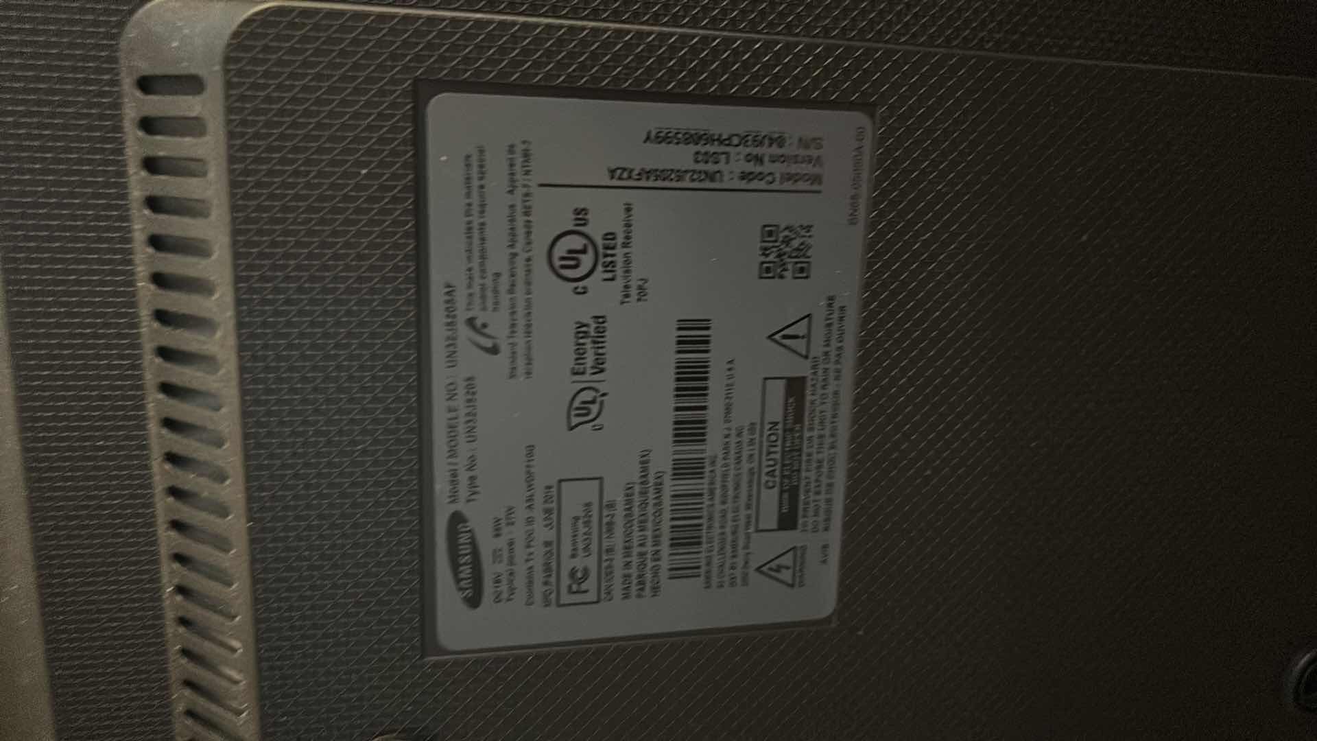 View 4 of 32" SAMSUNG TV ON STAND W REMOTE