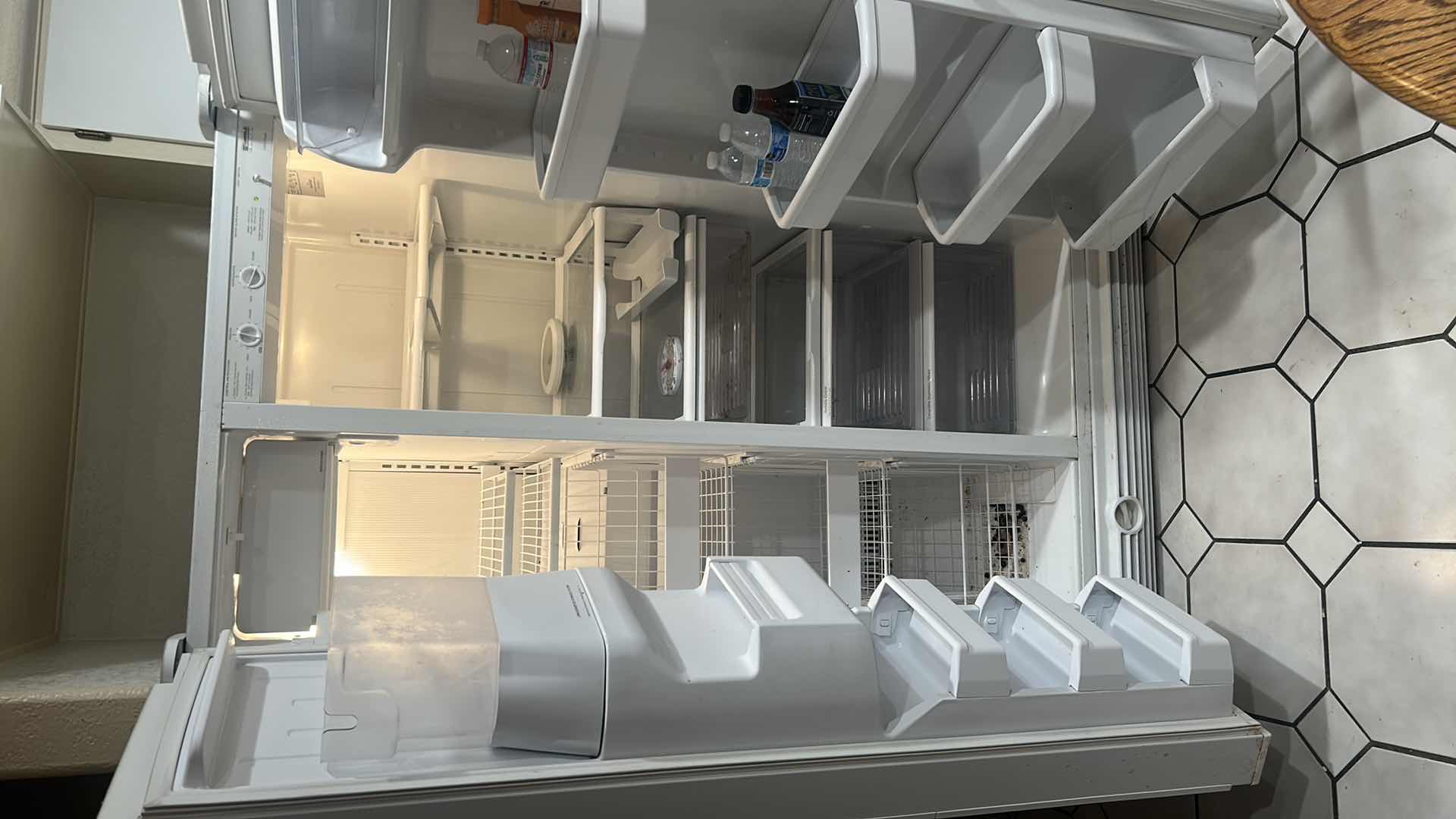 Photo 1 of KENMORE ELITE WHITE SIDE BY SIDE REFRIGERATOR