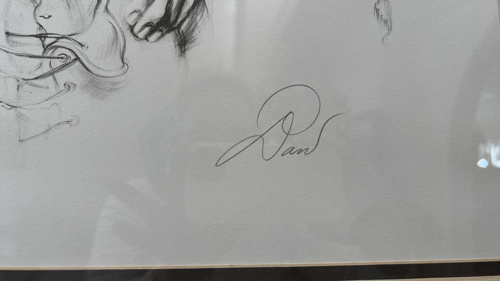Photo 1 of FRAMED LIMITED EDITION, LITHOGRAPH SIGNED AND NUMBERED BY ARTIST VIRGINIA DAN ARTWORK
