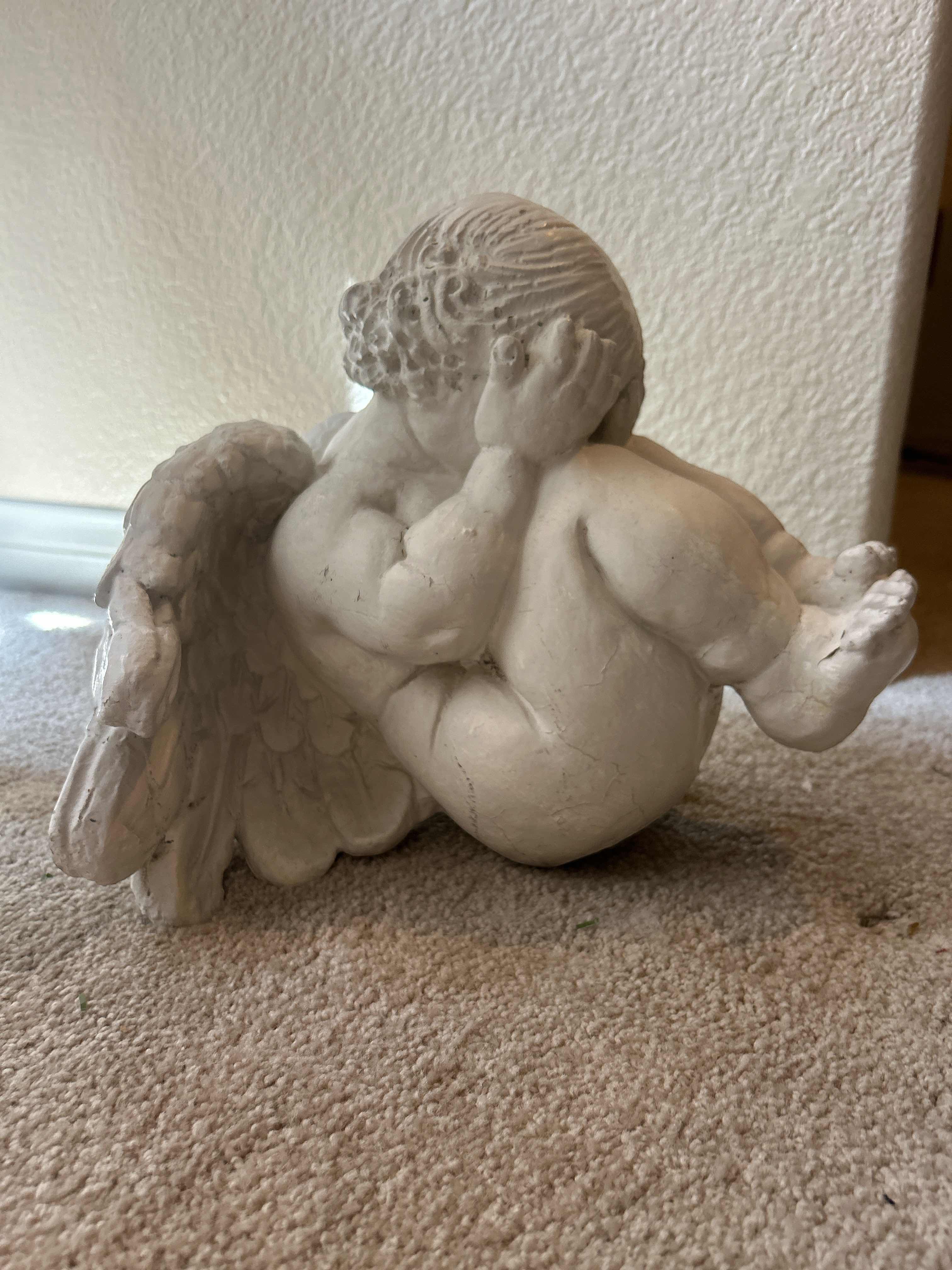 Photo 1 of HEAVY CONCRETE GARDEN ANGEL H10”