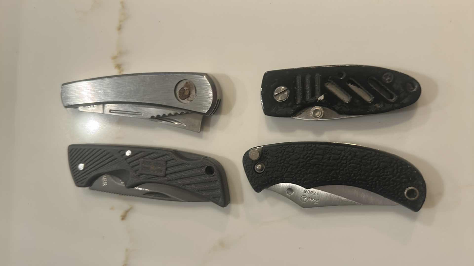 Photo 1 of 4- POCKET FOLDING KNIVES GERBER FURY SMITH WESSON