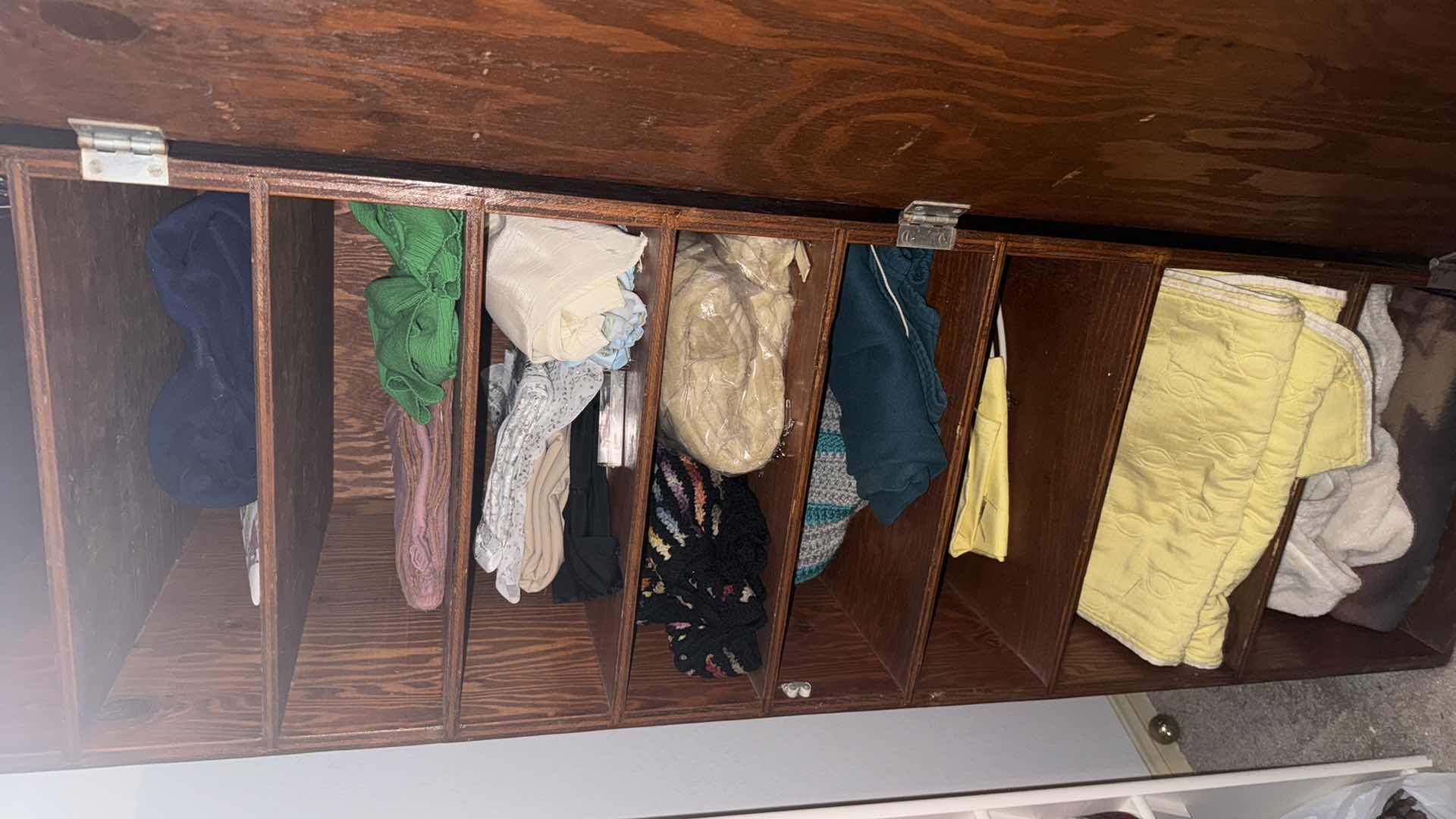 Photo 1 of CONTENTS OF CLOSET ARTS & CRAFTS / CABINET H 64” W 19”