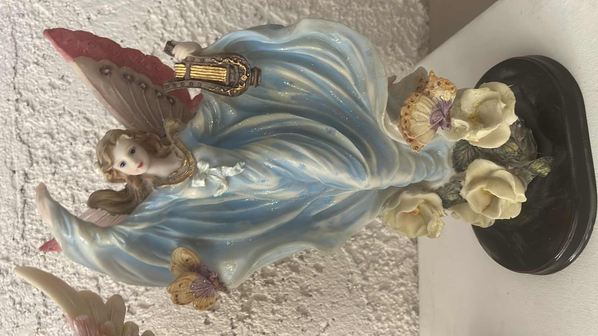 Photo 1 of 2 RESIN ANGEL FIGURINES H15”