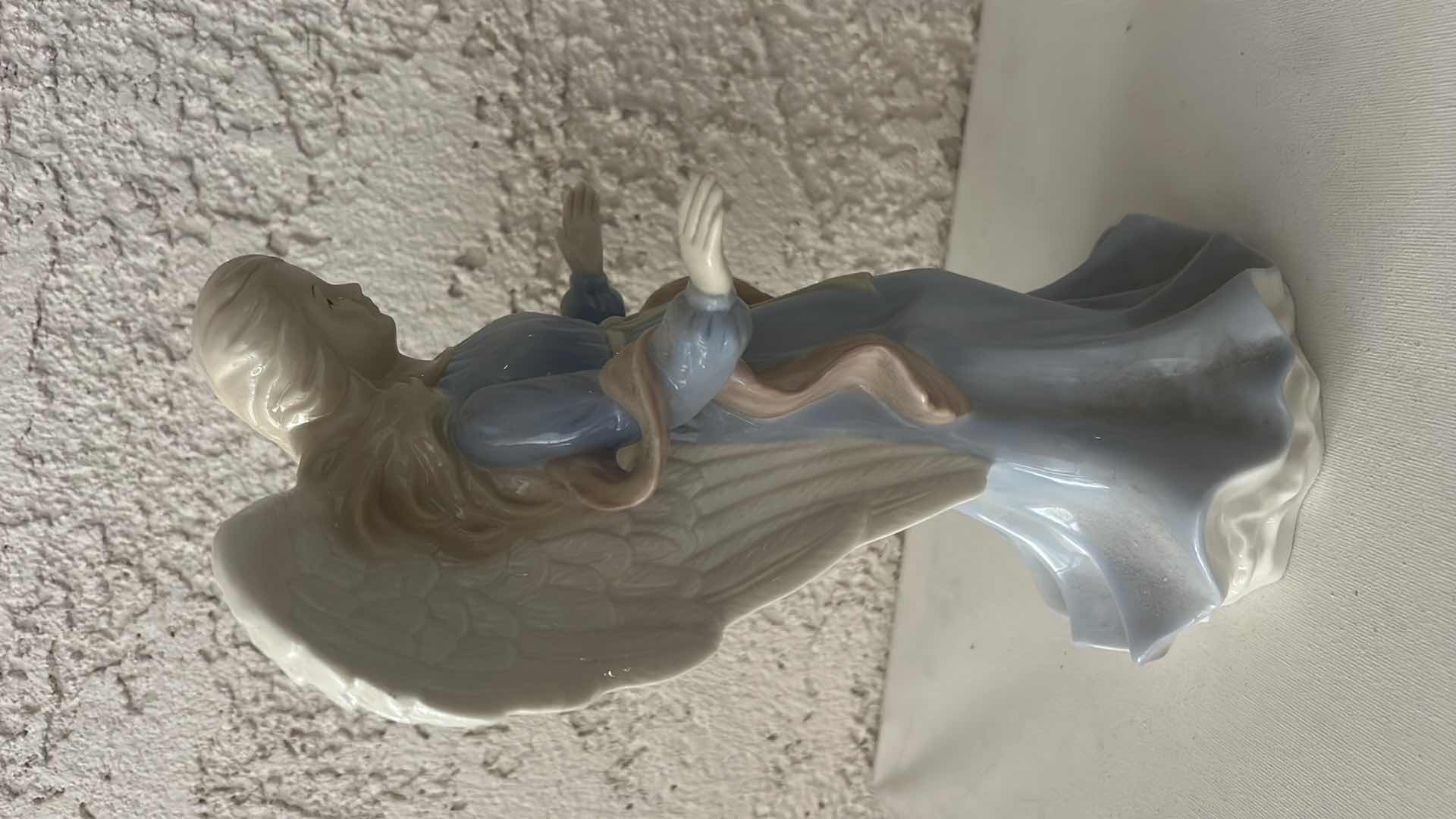 Photo 1 of CERAMIC ANGEL FIGURINE, H11”