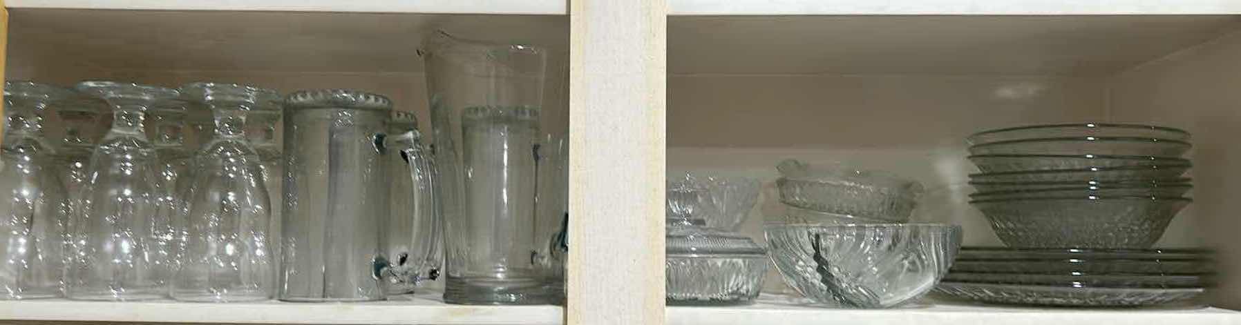 Photo 1 of CONTENTS  SHELF GLASS SERVEWARE