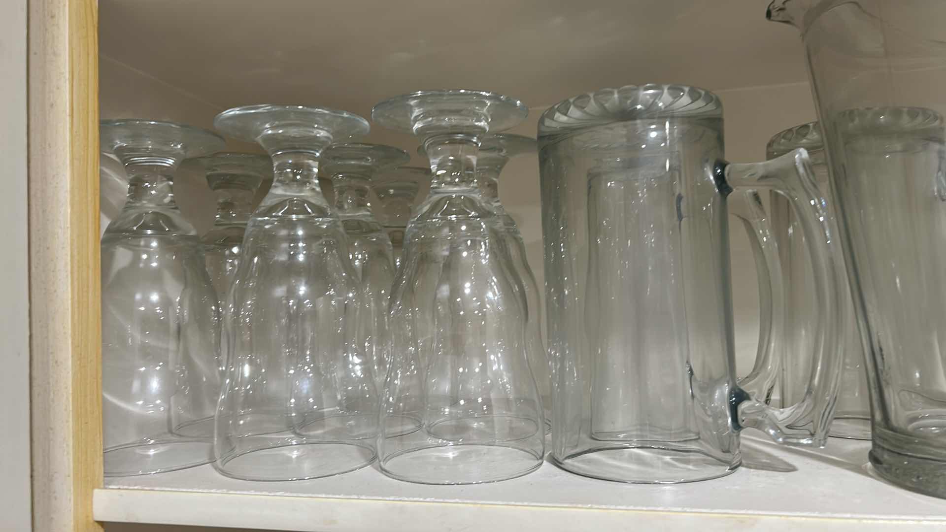 Photo 1 of CONTENTS  SHELF GLASS SERVEWARE