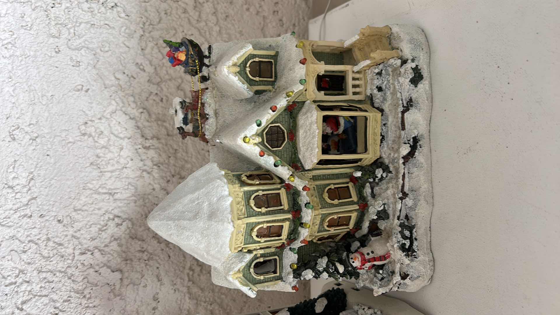 Photo 1 of TWO CHRISTMAS VILLAGE HOUSES/SHOPS H9.5”