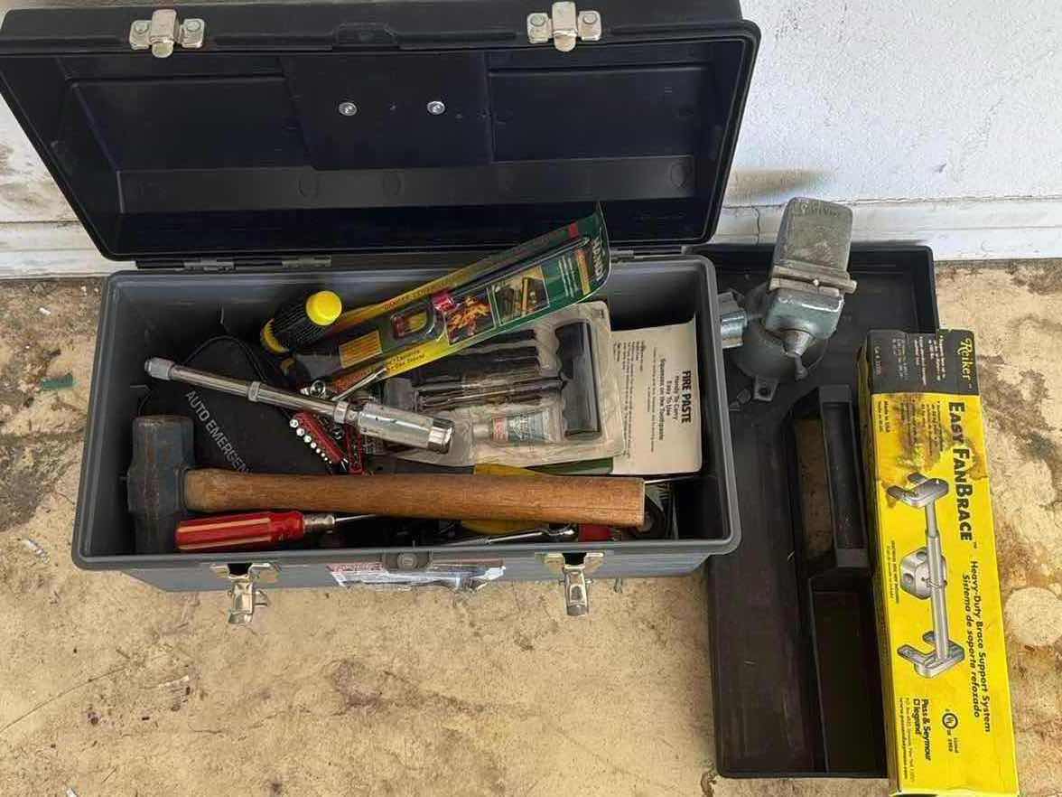 Photo 1 of TOOL BOX W/ TOOLS H10” W19”