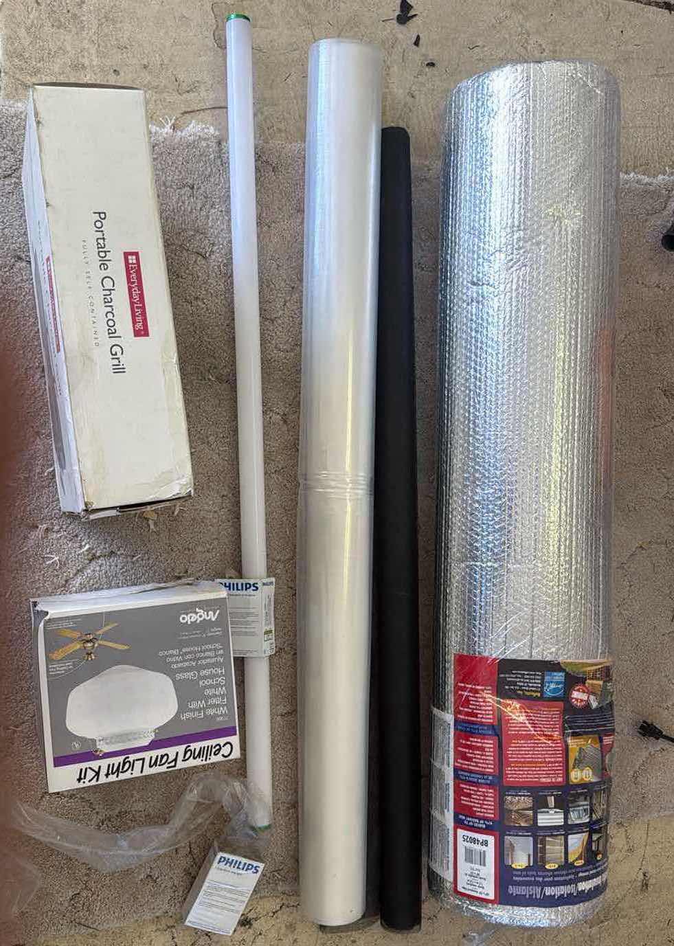 Photo 1 of 5- INSULATION/ WRAP/LIGHTBULBS/ PORTABLE GRILL