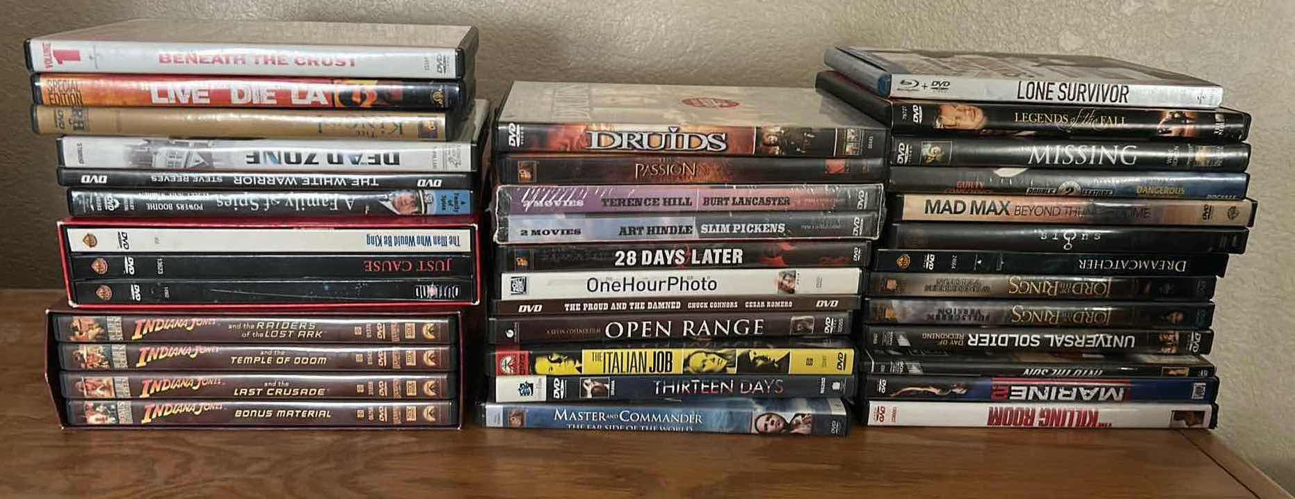 Photo 1 of ASSORTMENT OF DVDS MOVIES