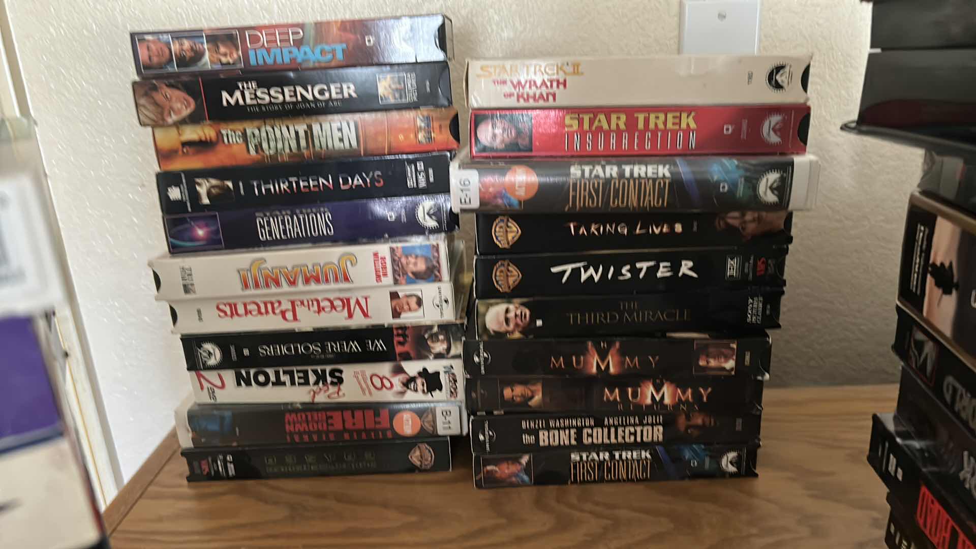 Photo 1 of ASSORTMENT OF VHS TAPES