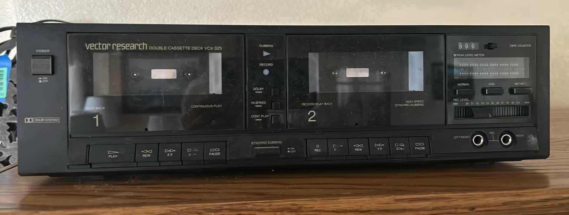 Photo 1 of DOLBY DOUBLE CASSETTE DECK