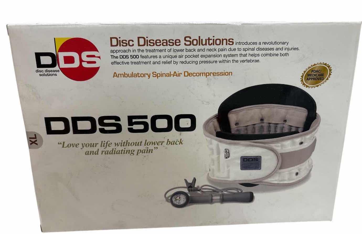 Photo 1 of DDS 500 AMBULATORY SPINAL DECOMPRESSION BACK BELT – XL (TOROSO SIZE 36-38”)