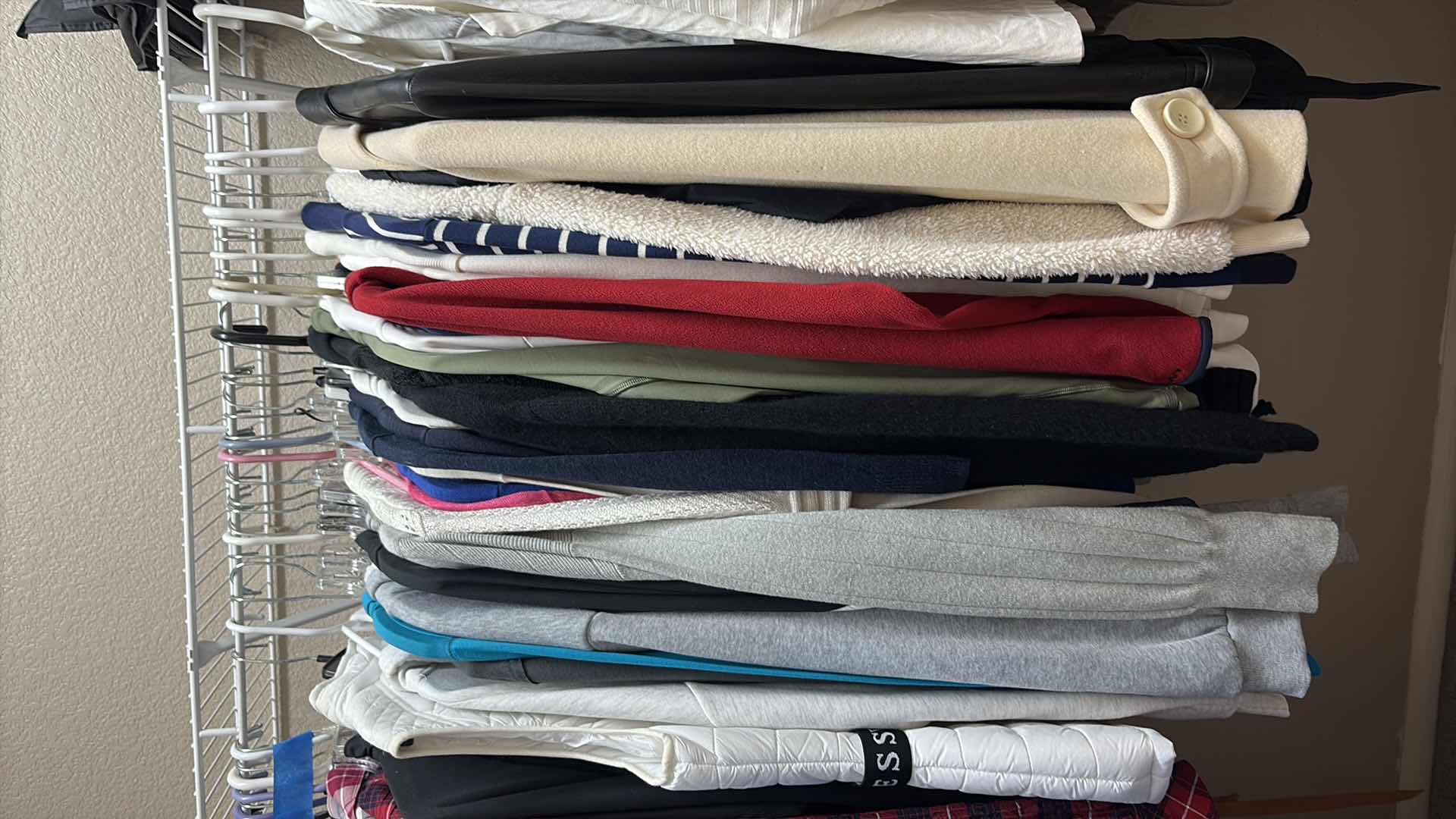 Photo 1 of CONTENTS OF PRIMARY CLOSET WOMENS SWEATERS & JACKETS SIZE S-XL