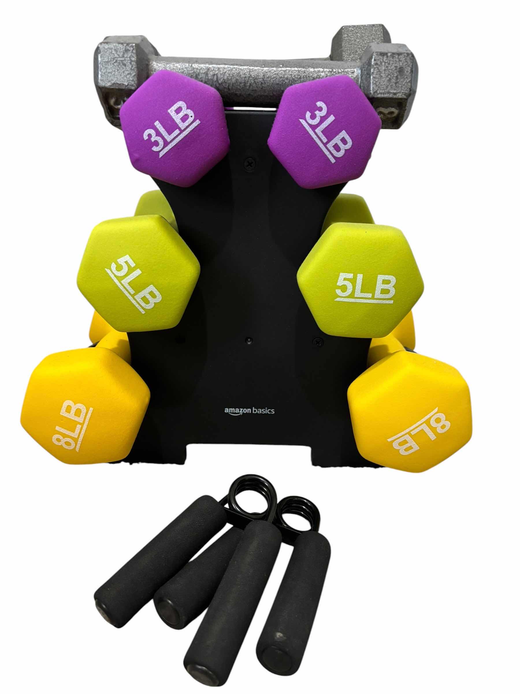 Photo 1 of WORKOUT EQUIPMENT, WEIGHTS