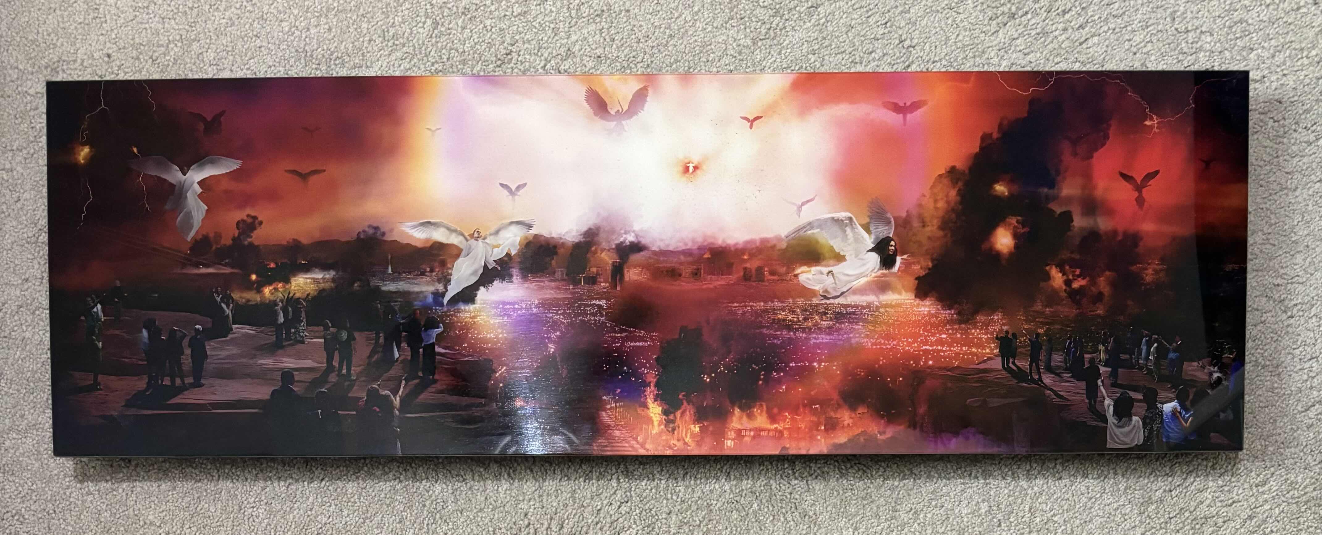 Photo 1 of RELIGIOUS THEMED WALL ART 36” X 11”