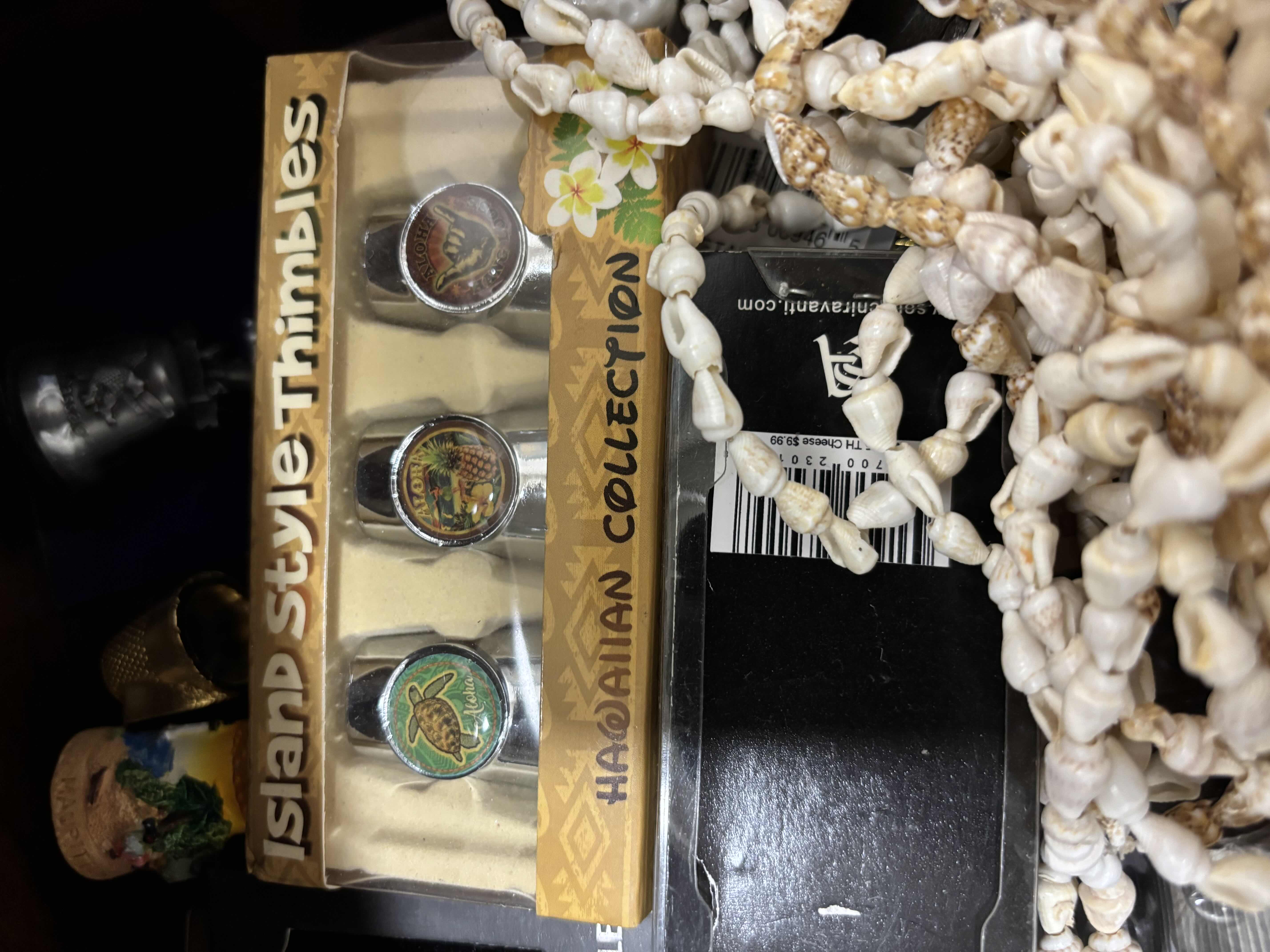 Photo 1 of COLLECTION OF THIMBLES, SPOONS & MORE
