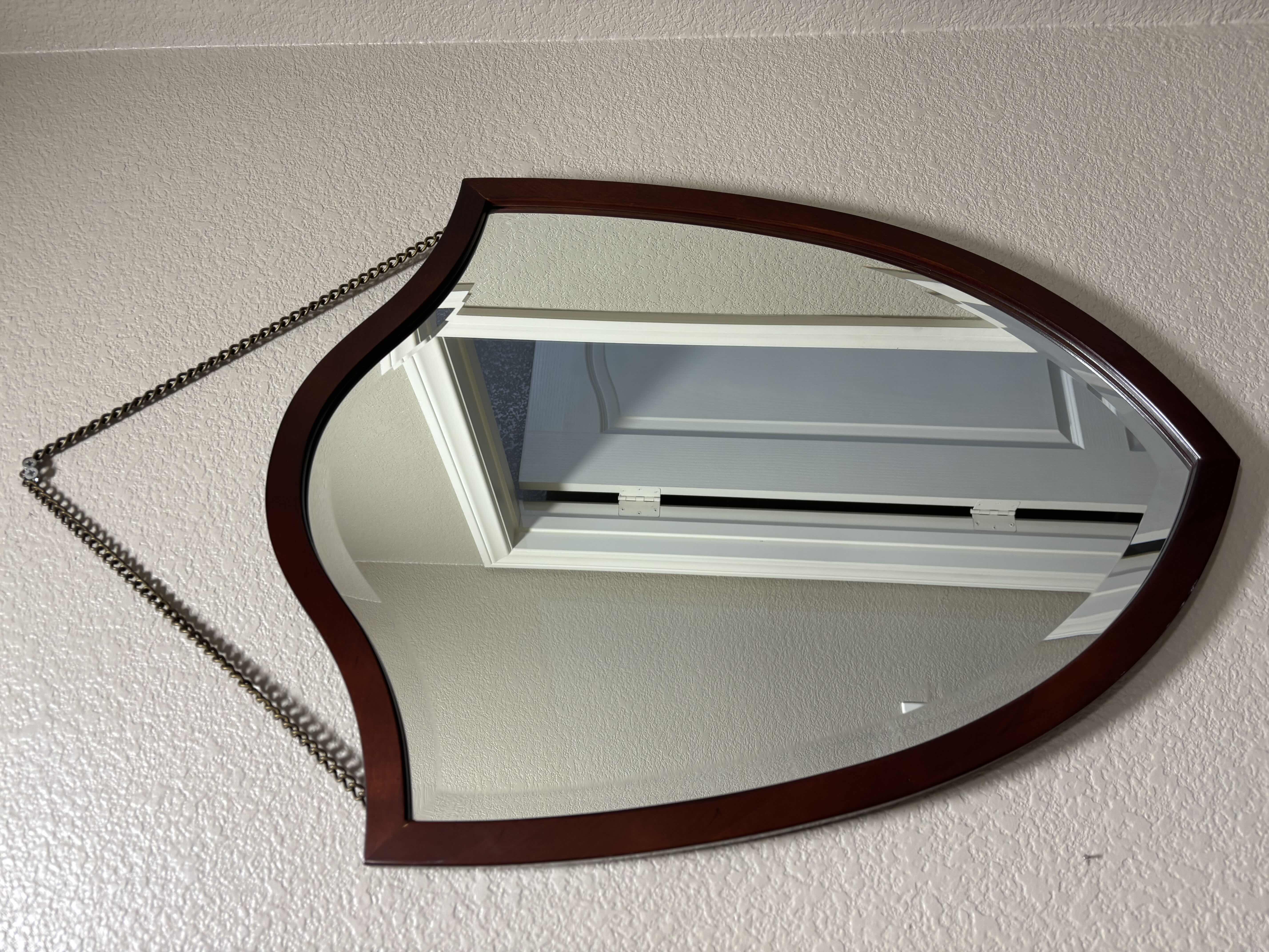 Photo 1 of SHIELD SHAPED WALL MIRROR H26”